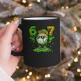 Drip Baseball Irish Shamrock St Patricks Men Boy Kid Graphic Print Coffee Mug