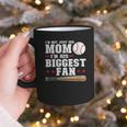 I'm Not Just His Mom I'm His Biggest Fan Baseball Mom Graphic Print Coffee Mug