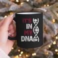 ITS In My DNA Baseball Sport Player Saying Graphic Print Coffee Mug