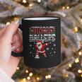 Jingle Ballers Plaid Santa Dabbing Baseball Christmas Graphic Print Coffee Mug Jingle Ballers Plaid Santa Dabbing Baseball Christmas Graphic Print Coffee Mug