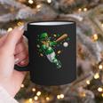 Leprechaun Play Baseball St Patrick's Day Men Kid Boys Graphic Print Coffee Mug