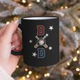 Patriotic Baseball Dad Father's Day Red Blue Star Graphic Print Coffee Mug Patriotic Baseball Dad Father's Day Red Blue Star Graphic Print Coffee Mug