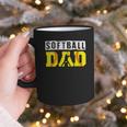 Softball Dad Like A Baseball Dad Definition Graphic Print Coffee Mug