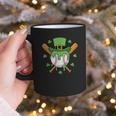 St Patricks Day Baseball Drip Ice Cream Baseball Home Plate Graphic Print Coffee Mug