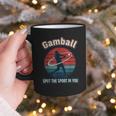 Vintage Baseball Batter Retro Sports Circle Graphic Graphic Print Coffee Mug