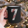 Vintage Baseball Mom 7 Jersey Baseball Favorite Player Graphic Print Coffee Mug