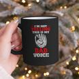 Vintage I'm Not Yelling This Is My Baseball Dad Voice Graphic Print Coffee Mug Vintage I'm Not Yelling This Is My Baseball Dad Voice Graphic Print Coffee Mug