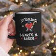 Women's Valentines Day Baseball Stealing Hearts Bases Boys Kids Men Graphic Print Coffee Mug Women's Valentines Day Baseball Stealing Hearts Bases Boys Kids Men Graphic Print Coffee Mug
