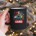 I Yell Because I Care Baseball Dad Father's Day Boys Summer Graphic Print Coffee Mug I Yell Because I Care Baseball Dad Father's Day Boys Summer Graphic Print Coffee Mug