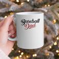 Baseball Dad Script Graphic Print Coffee Mug