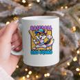 Baseball Dad Squad Fox On The Bat Premium Graphic Print Coffee Mug