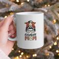 Baseball Mom Game Day Messy Bun Leopard Mother's Day Graphic Print Coffee Mug Baseball Mom Game Day Messy Bun Leopard Mother's Day Graphic Print Coffee Mug
