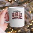 Baseball Mom Baseball Mama Mother's Day Red Loud Proud Graphic Print Coffee Mug