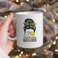 Busy Raising Ballers Tennis Baseball Mom Messy Bun Leopard Graphic Print Coffee Mug Busy Raising Ballers Tennis Baseball Mom Messy Bun Leopard Graphic Print Coffee Mug