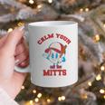 Calm Your Mitts Baseball Mom Mother's Day Softball Mom Premium Graphic Print Coffee Mug