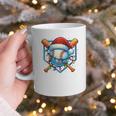 Christmas Baseball Drip For Boys Kids Ice Cream Drip Graphic Print Coffee Mug