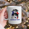 French Baseball Mom France Messy Bun Graphic Print Coffee Mug French Baseball Mom France Messy Bun Graphic Print Coffee Mug