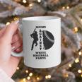Retro Moms Against Baseball Pants Baseball Mom Graphic Print Coffee Mug