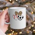 Soccer Baseball Heart Soccer Baseball Mom Graphic Print Coffee Mug