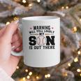 Warning Will Yell Loudly My Son Baseball Mom Graphic Print Coffee Mug Warning Will Yell Loudly My Son Baseball Mom Graphic Print Coffee Mug
