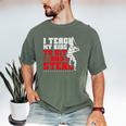 Baseball Dad Teach Kids Hit And Steal Softball Game Premium Tri-Blend Men's Comfort Colors T-Shirt Moss Baseball Dad Teach Kids Hit And Steal Softball Game Premium Tri-Blend Men's Comfort Colors T-Shirt Moss