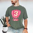 Ice Cream Baseball Glove 3rd Birthday Edition Men's Comfort Colors T-Shirt Moss Ice Cream Baseball Glove 3rd Birthday Edition Men's Comfort Colors T-Shirt Moss