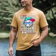 100 Days Of School Baseball Drip Ice Cream Boys Kids Men's Comfort Colors T-Shirt Mustard 100 Days Of School Baseball Drip Ice Cream Boys Kids Men's Comfort Colors T-Shirt Mustard