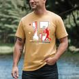 13 Years Old Baseball Birthday Boy 13th Bday Party Men's Comfort Colors T-Shirt Mustard