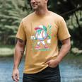 Baseball Character Cartoon Batter Drip Style Women Men Men's Comfort Colors T-Shirt Mustard Baseball Character Cartoon Batter Drip Style Women Men Men's Comfort Colors T-Shirt Mustard