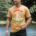 Baseball Dad The Only Thing I Throw Is My Money Father Daddy Men's Comfort Colors T-Shirt Mustard Baseball Dad The Only Thing I Throw Is My Money Father Daddy Men's Comfort Colors T-Shirt Mustard