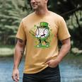 Baseball Drip For Boys Ice Cream Drip Youth St Patricks Day Men's Comfort Colors T-Shirt Mustard Baseball Drip For Boys Ice Cream Drip Youth St Patricks Day Men's Comfort Colors T-Shirt Mustard