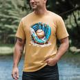 Baseball Drip Ice Cream Sprinkless Glove Boy Kid Men's Comfort Colors T-Shirt Mustard