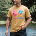 Baseball Ice Cream Drip 67 Official Teenager 13th Birthday Men's Comfort Colors T-Shirt Mustard