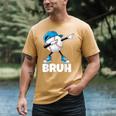Boys Baseball Graphic Tee Teen Apparel Cute Meme Bruh Men's Comfort Colors T-Shirt Mustard Boys Baseball Graphic Tee Teen Apparel Cute Meme Bruh Men's Comfort Colors T-Shirt Mustard