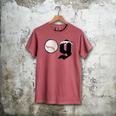 Baseball Dad Coach Old Head OG Old School Baller White Men's Comfort Colors T-Shirt Crimson Baseball Dad Coach Old Head OG Old School Baller White Men's Comfort Colors T-Shirt Crimson