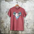 Baseball Drip Ice Cream Strong Character Men's Comfort Colors T-Shirt Crimson Baseball Drip Ice Cream Strong Character Men's Comfort Colors T-Shirt Crimson