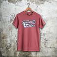 Baseball Grandma Graphic Men's Comfort Colors T-Shirt Crimson