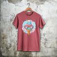 Baseball Ice Cream Heart Sunglasses Youth Boys Valentine Men's Comfort Colors T-Shirt Crimson