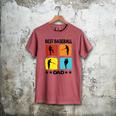 Best Baseball Dad Baseball Baseball Player Dad Saying Men's Comfort Colors T-Shirt Crimson Best Baseball Dad Baseball Baseball Player Dad Saying Men's Comfort Colors T-Shirt Crimson