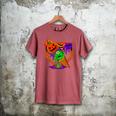 Halloween Baseball Ice Cream Drip Boys Girls Youth Men's Comfort Colors T-Shirt Crimson