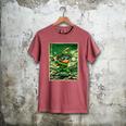 Leprechaun Playing Baseball Japanese Art St Patricks Day Men's Comfort Colors T-Shirt Crimson Leprechaun Playing Baseball Japanese Art St Patricks Day Men's Comfort Colors T-Shirt Crimson