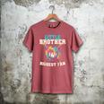 Little Brother Biggest Fan Baseball Cream Drip Crossed Bats Men's Comfort Colors T-Shirt Crimson Little Brother Biggest Fan Baseball Cream Drip Crossed Bats Men's Comfort Colors T-Shirt Crimson