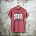 Mission 100 Days Complete Baseball 100th Day Of School Boys Men's Comfort Colors T-Shirt Crimson