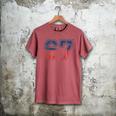Number 67 USA Raglan Baseball Tee Men's Comfort Colors T-Shirt Crimson Number 67 USA Raglan Baseball Tee Men's Comfort Colors T-Shirt Crimson