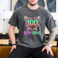 100 Days Of School Baseball Ice Cream Drip 100th Day Player Men's Comfort Colors T-Shirt Pepper 100 Days Of School Baseball Ice Cream Drip 100th Day Player Men's Comfort Colors T-Shirt Pepper
