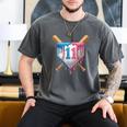 11th Birthday 11yr 2014 Baseball 11 Player 11th Birthday Men's Comfort Colors T-Shirt Pepper