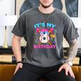 8th Birthday Baseball 8 Year Old Ice Cream Drip Boy Baseball Men's Comfort Colors T-Shirt Pepper 8th Birthday Baseball 8 Year Old Ice Cream Drip Boy Baseball Men's Comfort Colors T-Shirt Pepper