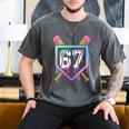 Baseball Ice Cream Drip 67 Player Dabbing Six Seven Boys Men's Comfort Colors T-Shirt Pepper Baseball Ice Cream Drip 67 Player Dabbing Six Seven Boys Men's Comfort Colors T-Shirt Pepper