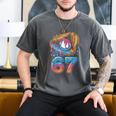 Baseball Player 67 Number 67th Sports Ice Cream Drip Men's Comfort Colors T-Shirt Pepper
