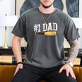 Baseball Player Dad Papa Number One Baseball Dad Fathers Day Men's Comfort Colors T-Shirt Pepper Baseball Player Dad Papa Number One Baseball Dad Fathers Day Men's Comfort Colors T-Shirt Pepper
